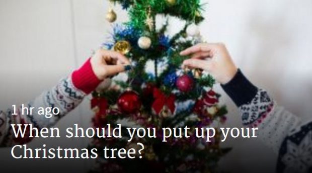 the age christmas tree