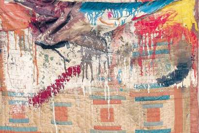 ‘Bed’, 1955, by Robert Rauschenberg