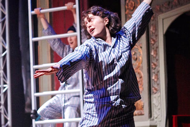 Madeleine Worrall as Wendy in the Olivier’s post-truth ‘Peter Pan’