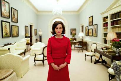 We see what she is but never why: Natalie Portman as Jackie Onassis