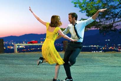 Let’s dance: Emma Stone and Ryan Gosling in ‘La La Land’