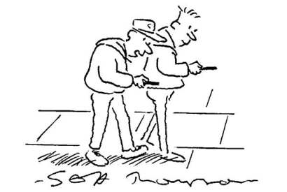 ‘Cool. If you go into Google Street View, you can see where you’re going.’