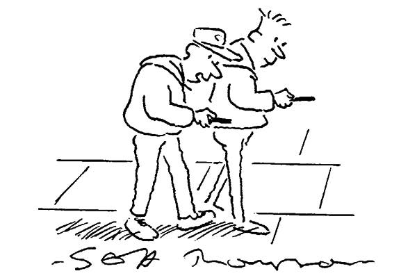 ‘Cool. If you go into Google Street View, you can see where you’re going.’