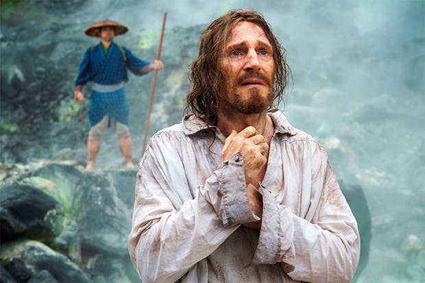 Say a little prayer: Liam Neeson as Father Ferreira in ‘Silence’
