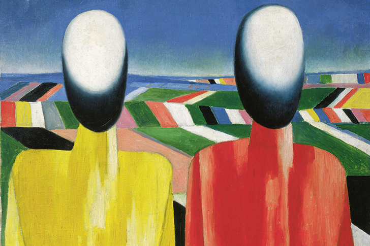 ‘Peasants’, c.1930, by Kazimir Malevich