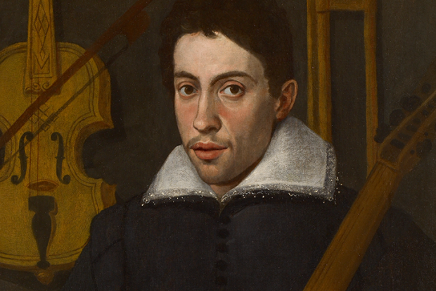 ‘Portrait of a Musician’, thought to be Claudio Monteverdi, c.1590, by a Cremonese artist