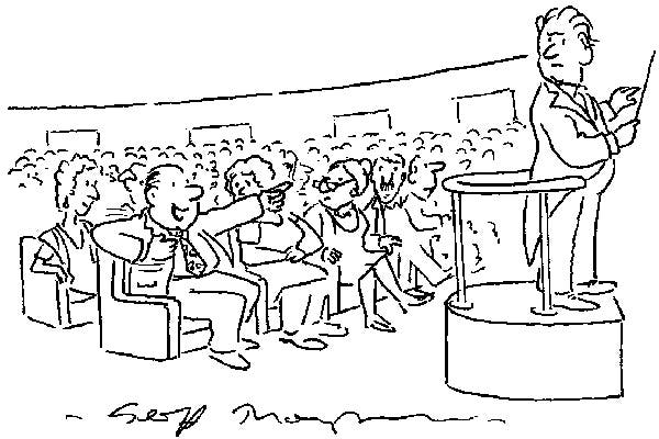 ‘That’s it! They’re playing my ringtone!’