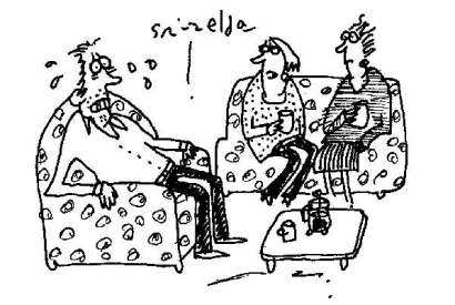 ‘You’ll have to excuse Michael — he left his echo chamber this morning.’