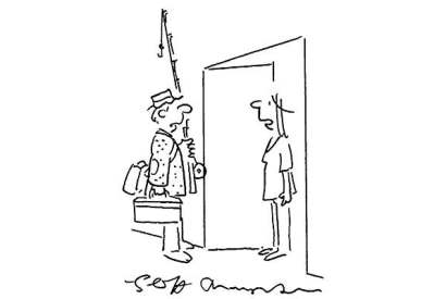 ‘Sorry, this is the anger management course.’