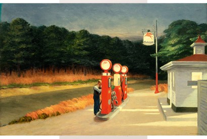 ‘Gas’, 1940, by Edward Hopper