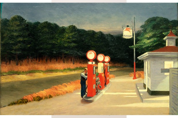 ‘Gas’, 1940, by Edward Hopper
