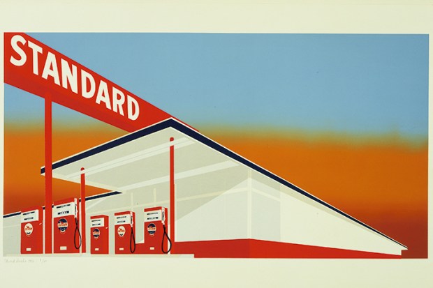 American beauty: ‘Standard Station’, 1966, by Ed Ruscha