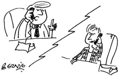 ‘So on Day One, Nicola, you build a wall on the southern border and you get the English to pay for it.’