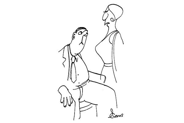 ‘Sometimes I think you only married me because you loved me.’