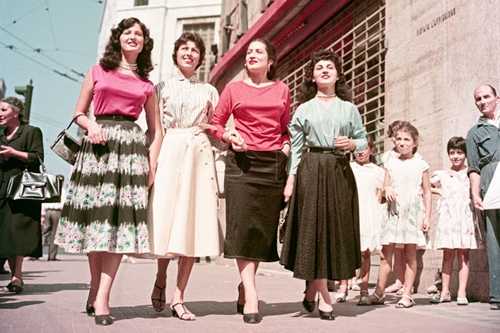 A Neapolitan quartet, Naples 1955