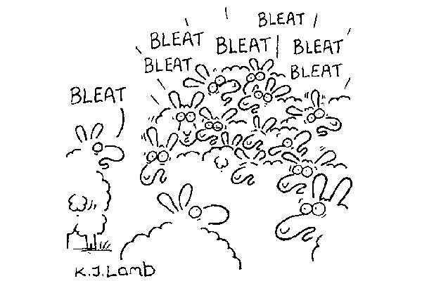 ‘That bleat’s going viral.’