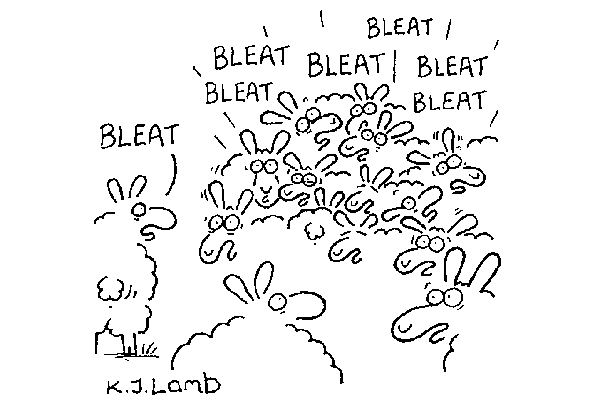 ‘That bleat’s going viral.’