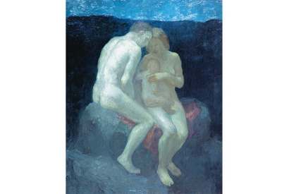 ‘Family Scene’, by Kahlil Gibran, c. 1914