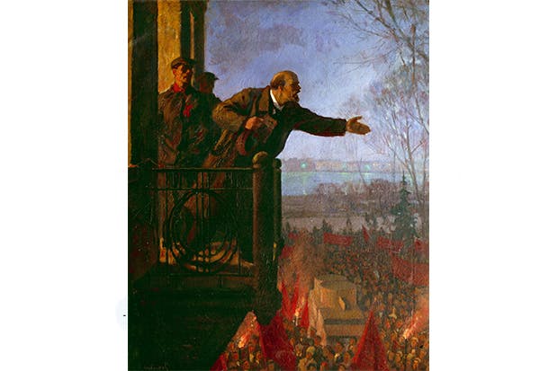 Red dawn: Lenin demands revolution, April 1917