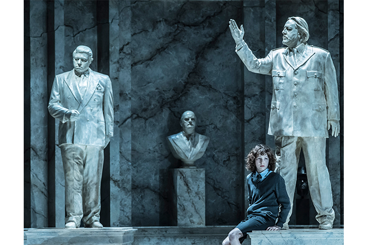 Cold comfort: Zach Roberts in Rory Kinnear’s ‘The Winter’s Tale’ at ENO