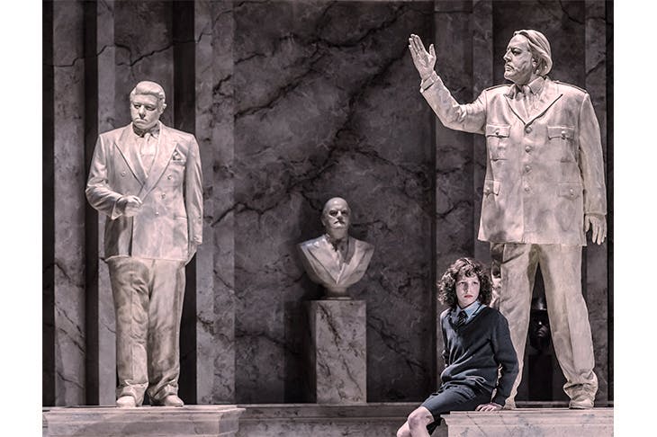 Cold comfort: Zach Roberts in Rory Kinnear’s ‘The Winter’s Tale’ at ENO