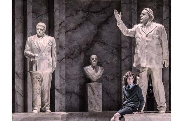 Cold comfort: Zach Roberts in Rory Kinnear’s ‘The Winter’s Tale’ at ENO