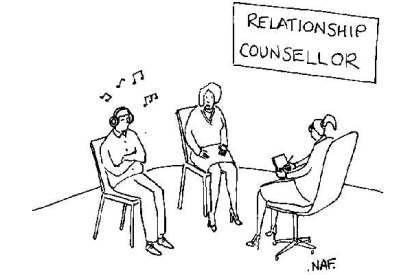 ‘Well, I suppose we could start with his listening skills.’