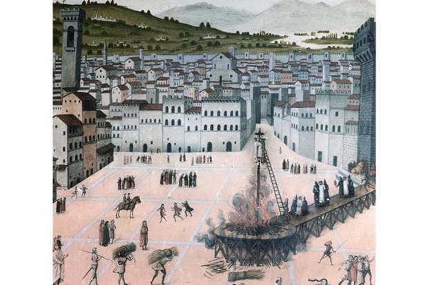 The burning of Savonarola (detail) Getty Images
