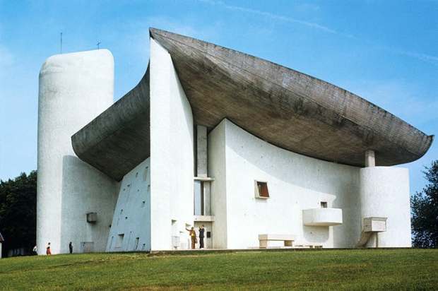 Architectural Mecca: Notre Dame du Haut, Ronchamp, by Le Corbusier