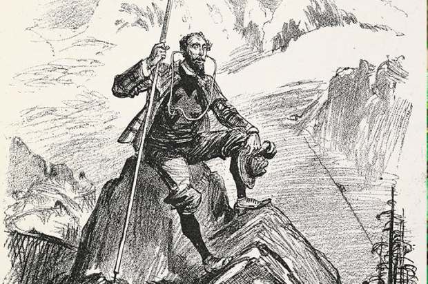 As early as 1895, Octave Uzanne foresaw ‘the end of books’ with the invention of the portable audiobook. Illustration from ‘Contes pour les bibliophiles’