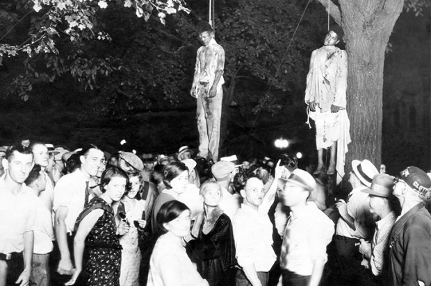 ‘Black bodies swinging in the southern breeze...’ The infamous lynchings in Marion, Indiana, inspired the song ‘Strange Fruit’ and Laird Hunt’s weird novel