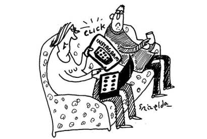 ‘I’m just sharing my chocolates.’