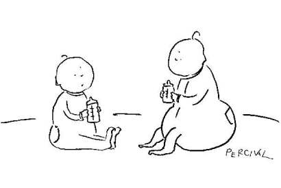 ‘You can really hold your drink.’