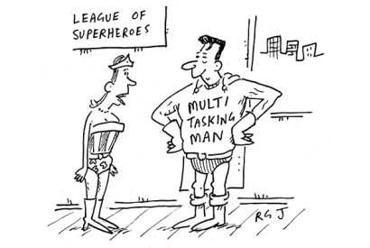 ‘You know, among women we don’t actually consider that a superpower.’