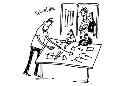 ‘Your father’s switching energy supplier again.’