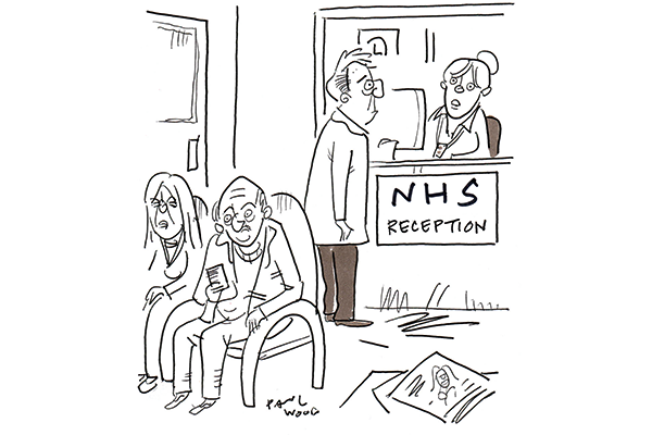 ‘Oh there’s plenty of beds, but all our nurses have gone to work at Tesco.’