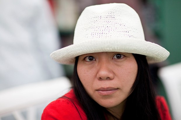 Novelist and filmmaker Xiaolu Guo attends the Hay Festival on May 29, 2011 in Hay-on-Wye, Wales. (Photo by David Levenson/Getty Images)