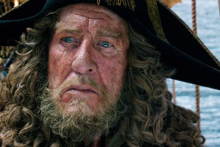 A ragbag of pointless subplots: Geoffrey Rush and Javier Bardem in Pirates of the Caribbean: Salazar’s Revenge