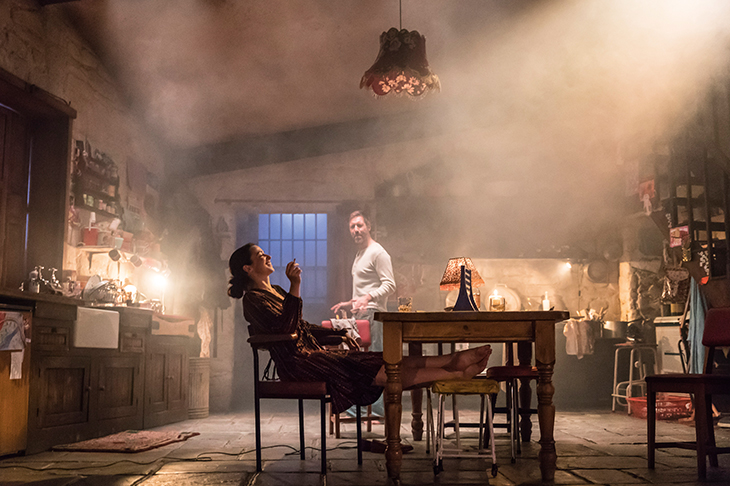 Honey-glazed rural whimsy: Laura Donnelly (Caitlin) and Paddy Considine (Quinn) in Jez Butterworth’s The Ferryman
