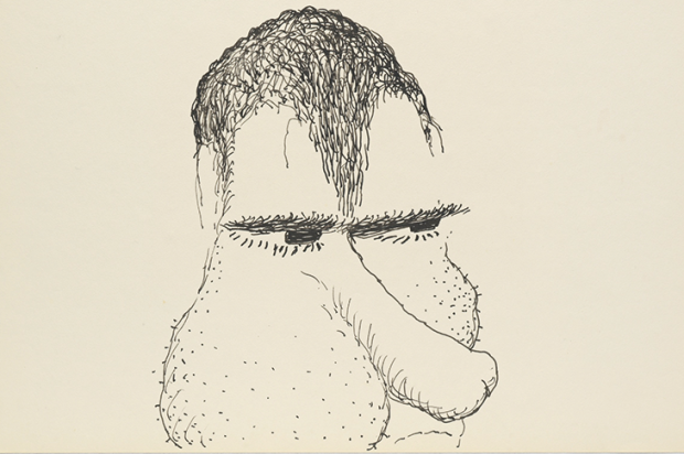 ‘Untitled (Poor Richard)’, 1971, by Philip Guston