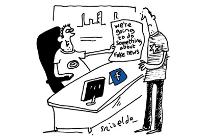 ‘Post this fake news.’