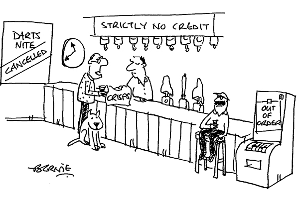 ‘Bloody terrorists won’t stop me going out and having a good time.’