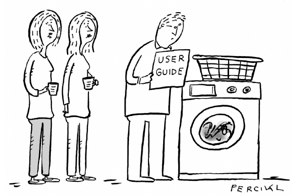 ‘I’m making him take a spin class.’