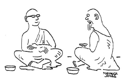 ‘So for the backpackers and gap-year students I’ve devised new, comforting Zen Lite.’