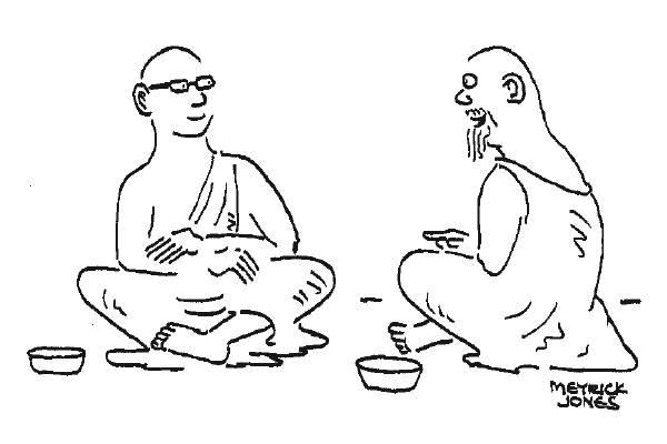 ‘So for the backpackers and gap-year students I’ve devised new, comforting Zen Lite.’