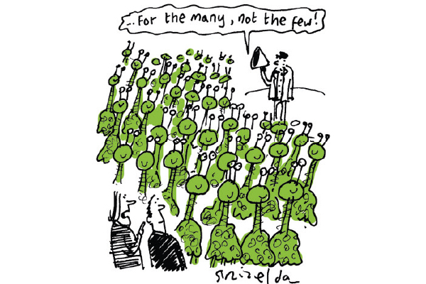 ‘You’d never get this many Martians wanting to see Theresa May.’