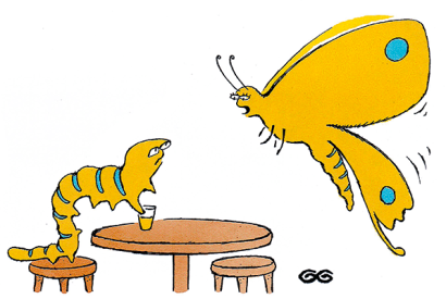 ‘Sorry I’m late.’