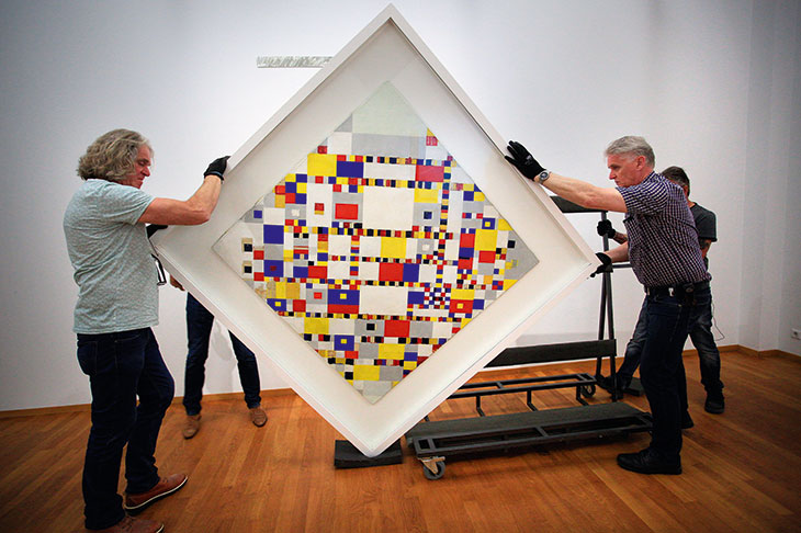 Last picture show: Victory Boogie-Woogie