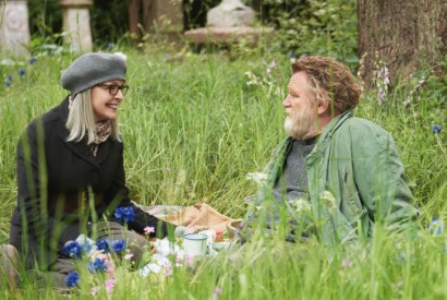 Diane Keaton as Emily and Brendon Gleeson as Donald in Hampstead