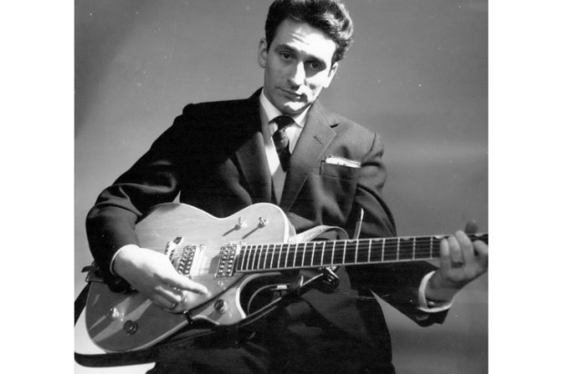 Putting the guitar centre stage: skiffle king Lonnie Donegan in 1962